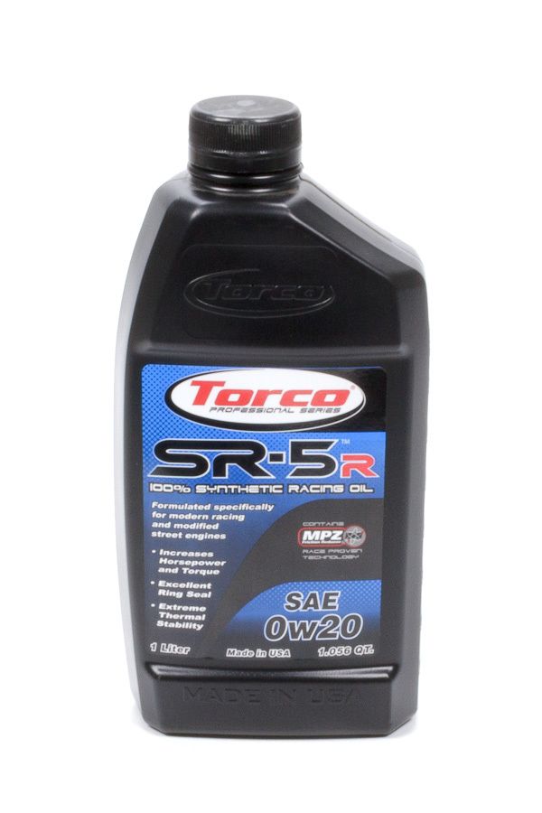 TORCOSR-5R Synthetic Racing Oil 0w20 1-Liter Bottle