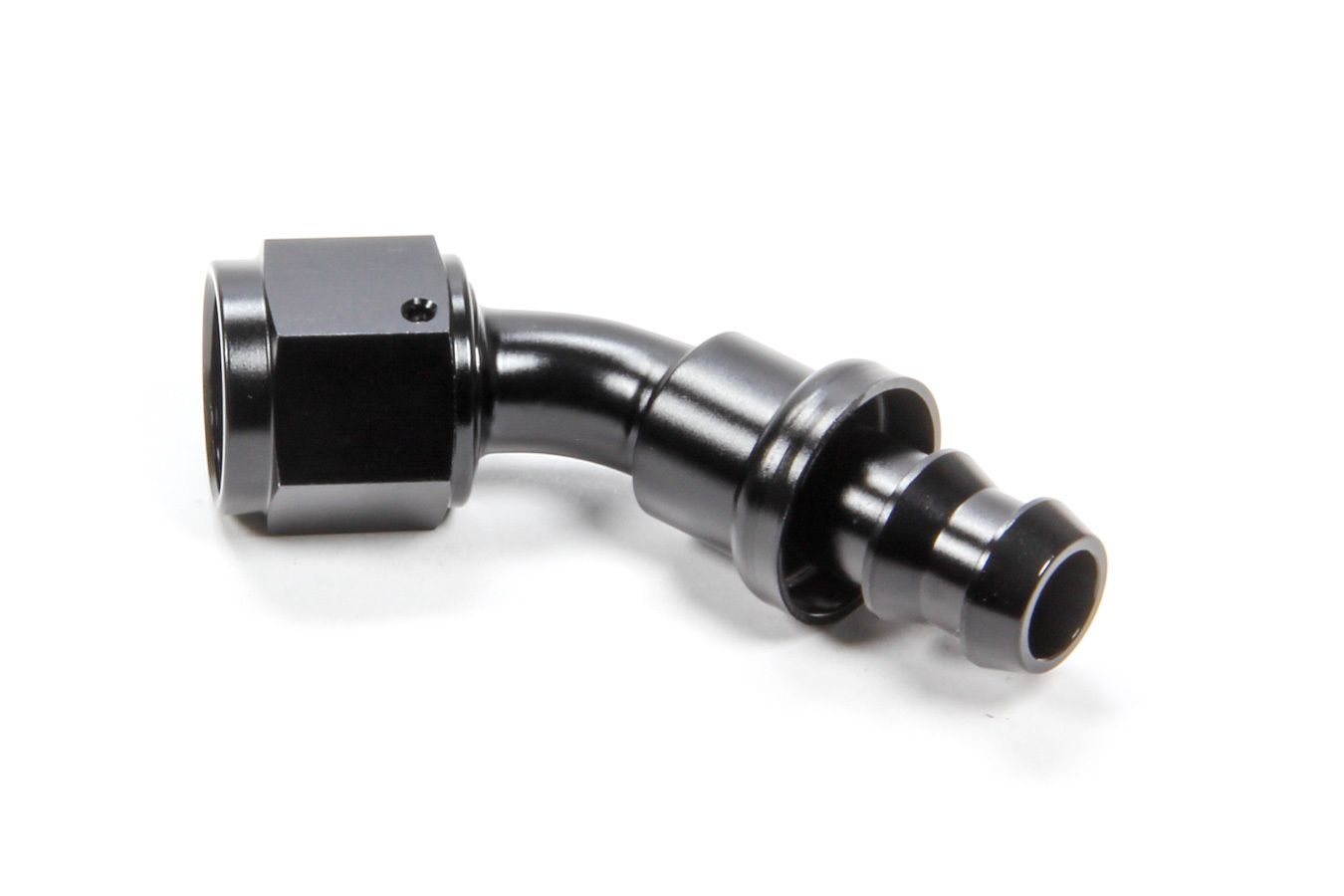 TRIPLE X RACE COMPONENTS#8 45 Degree Hose End Push Lock