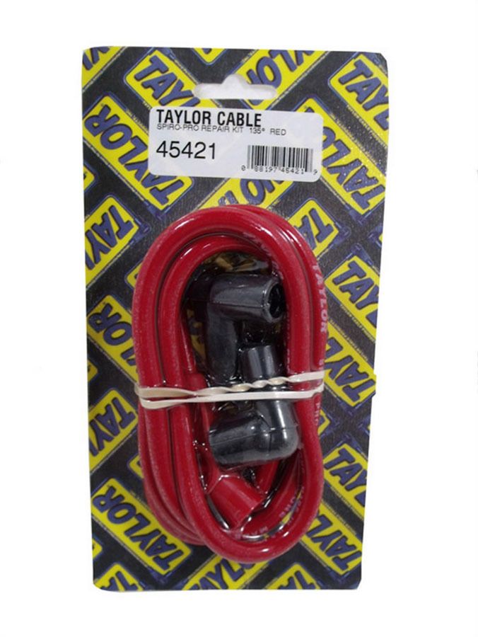 TAYLOR/VERTEXSpiro-Pro 8mm Plug Wire Repair Kit 135 deg Red