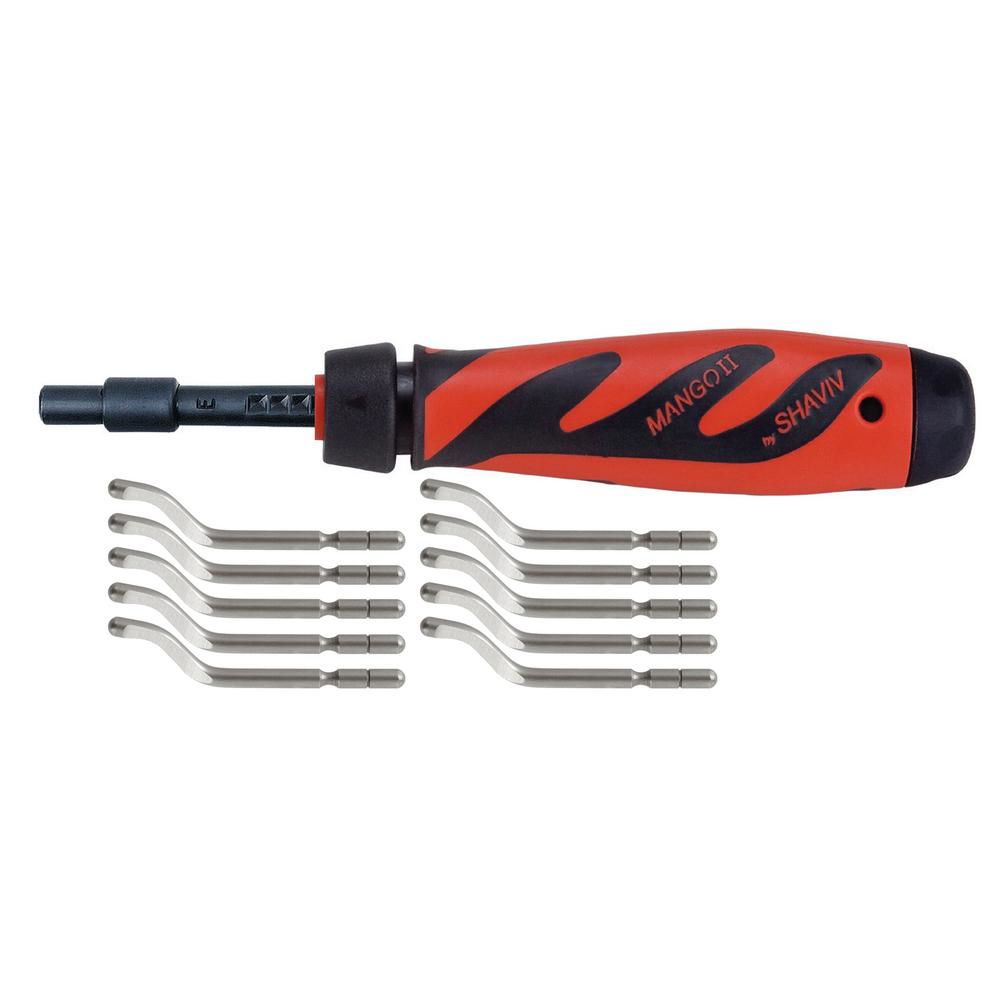 SHAVIV USABonus Pack Handle Plus 10 E100S Blades