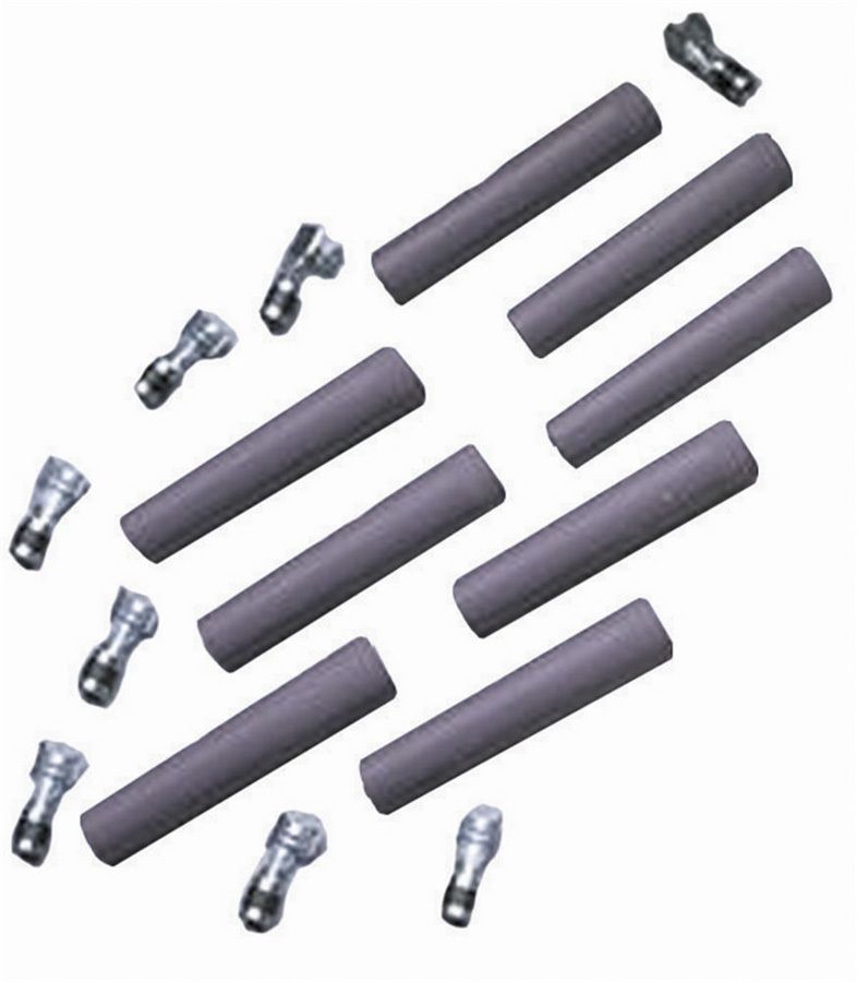 TAYLOR/VERTEXSpark Plug Boot/Terminal Kit 180deg Gray
