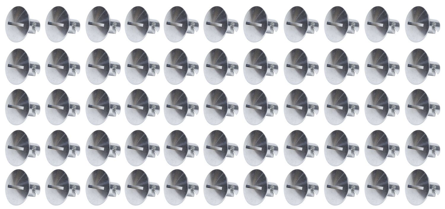 Ti22 PERFORMANCE Large Head Dzus Buttons .500 Long 50 Pack