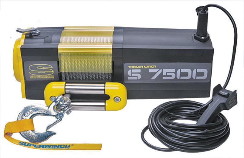 SUPERWINCHS7500-7500# Winch w/Roller Fairlead