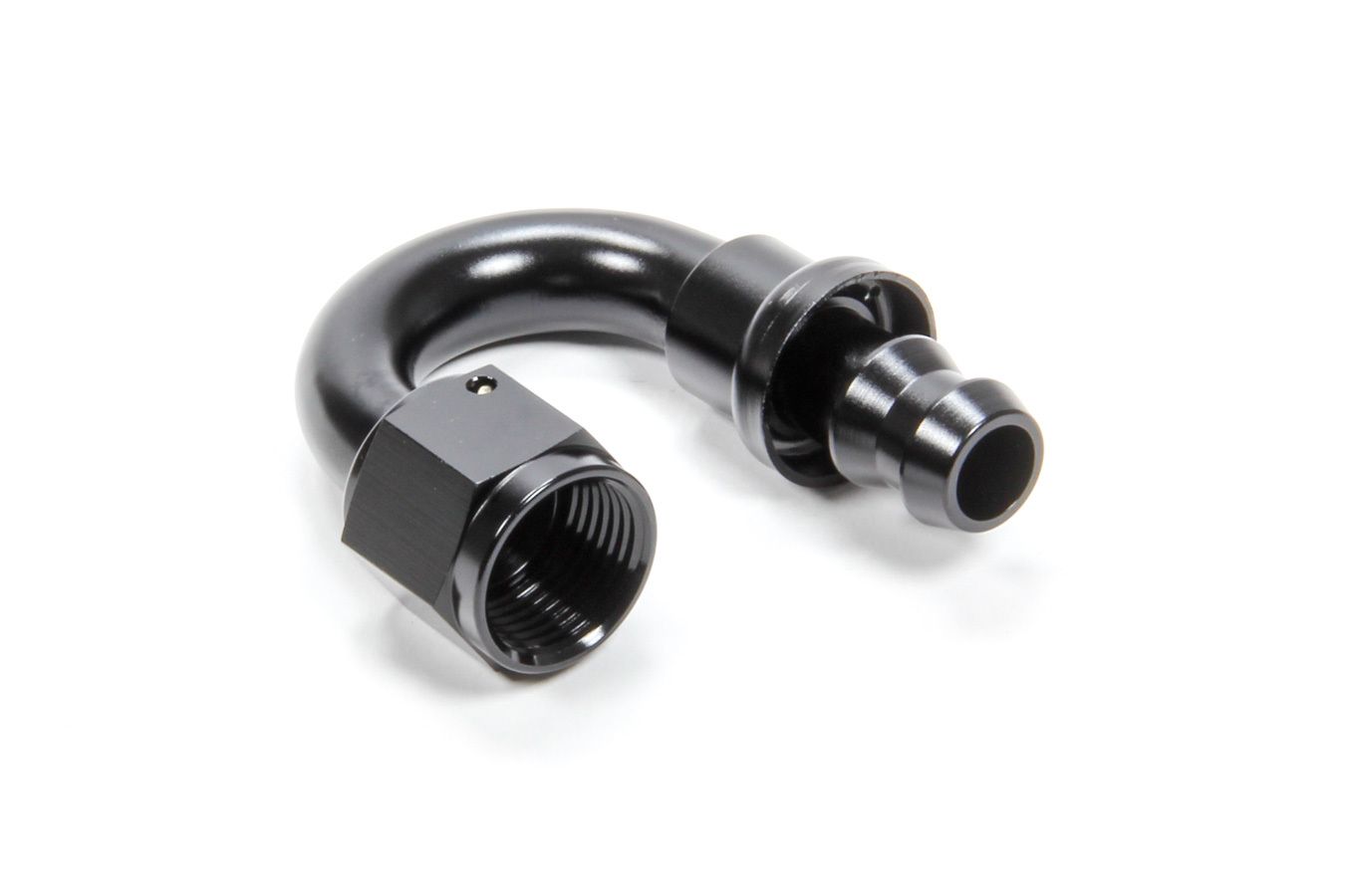 TRIPLE X RACE COMPONENTS#8 180 Degree Hose End Push Lock