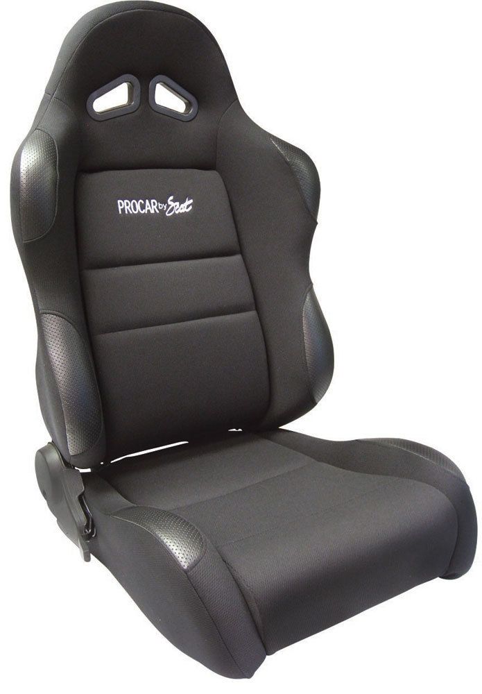 SCAT ENTERPRISESSportsman Racing Seat - Right - Black Vinyl/Vlur