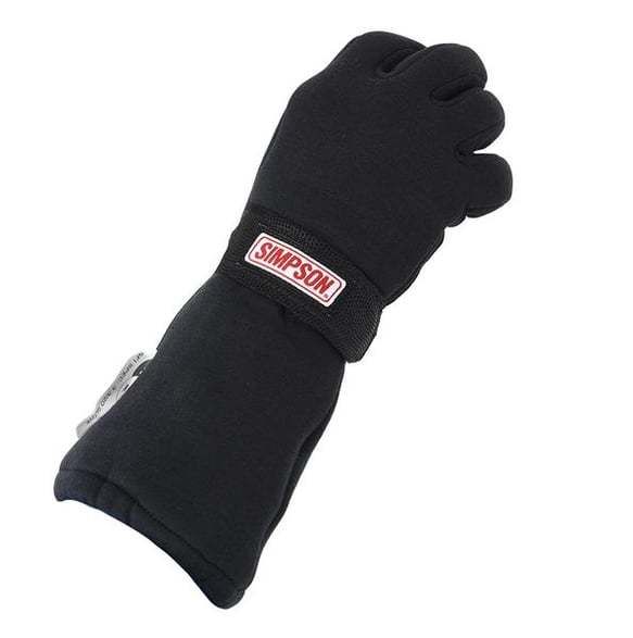 SIMPSON SAFETYGlove Holeshot Small Black SFI-20