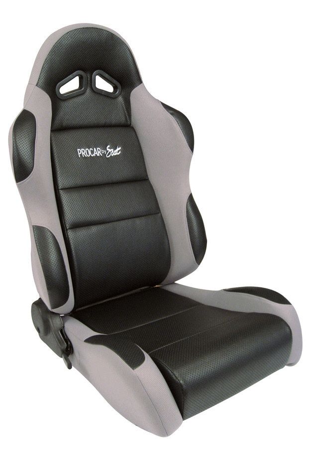 SCAT ENTERPRISESSportsman Racing Seat - Right - Gray Vinyl/Vlour