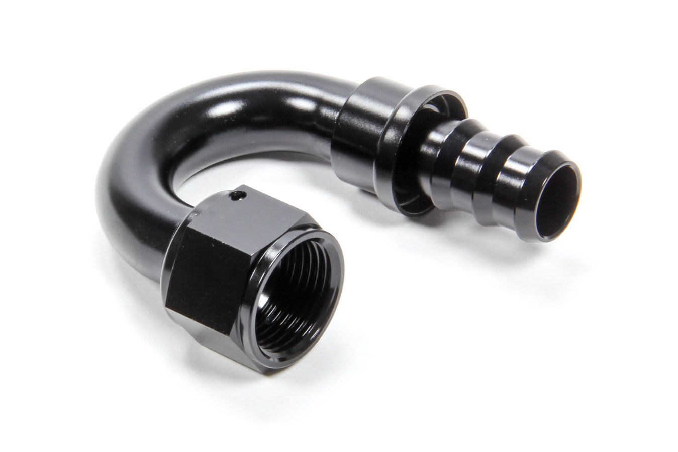 TRIPLE X RACE COMPONENTS#12 180 Degree Hose End Push Lock
