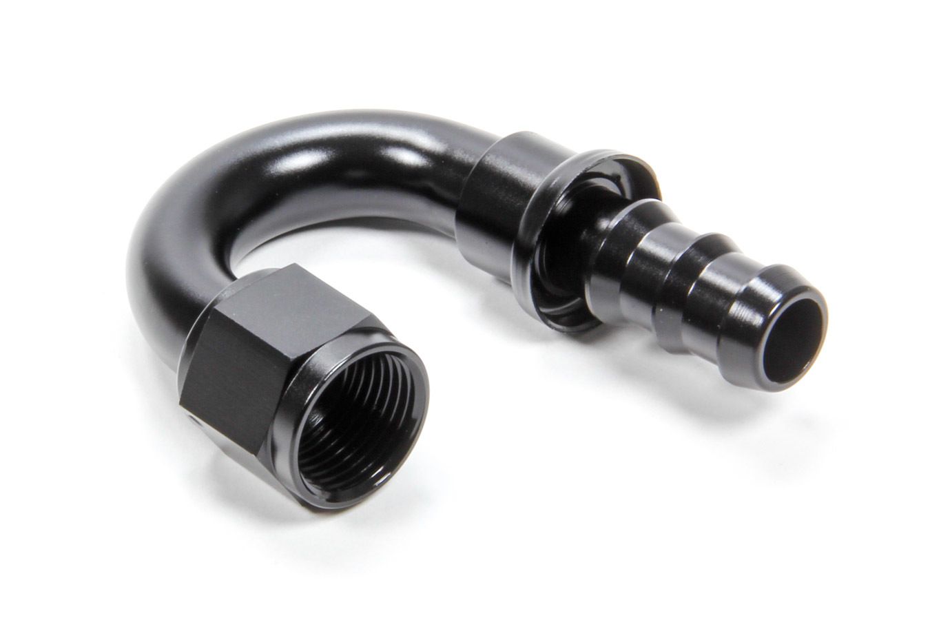TRIPLE X RACE COMPONENTS#10 180 Degree Hose End Push Lock