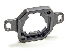 Ti22 PERFORMANCE Power Steering Pump Mount Adj Black Aluminum