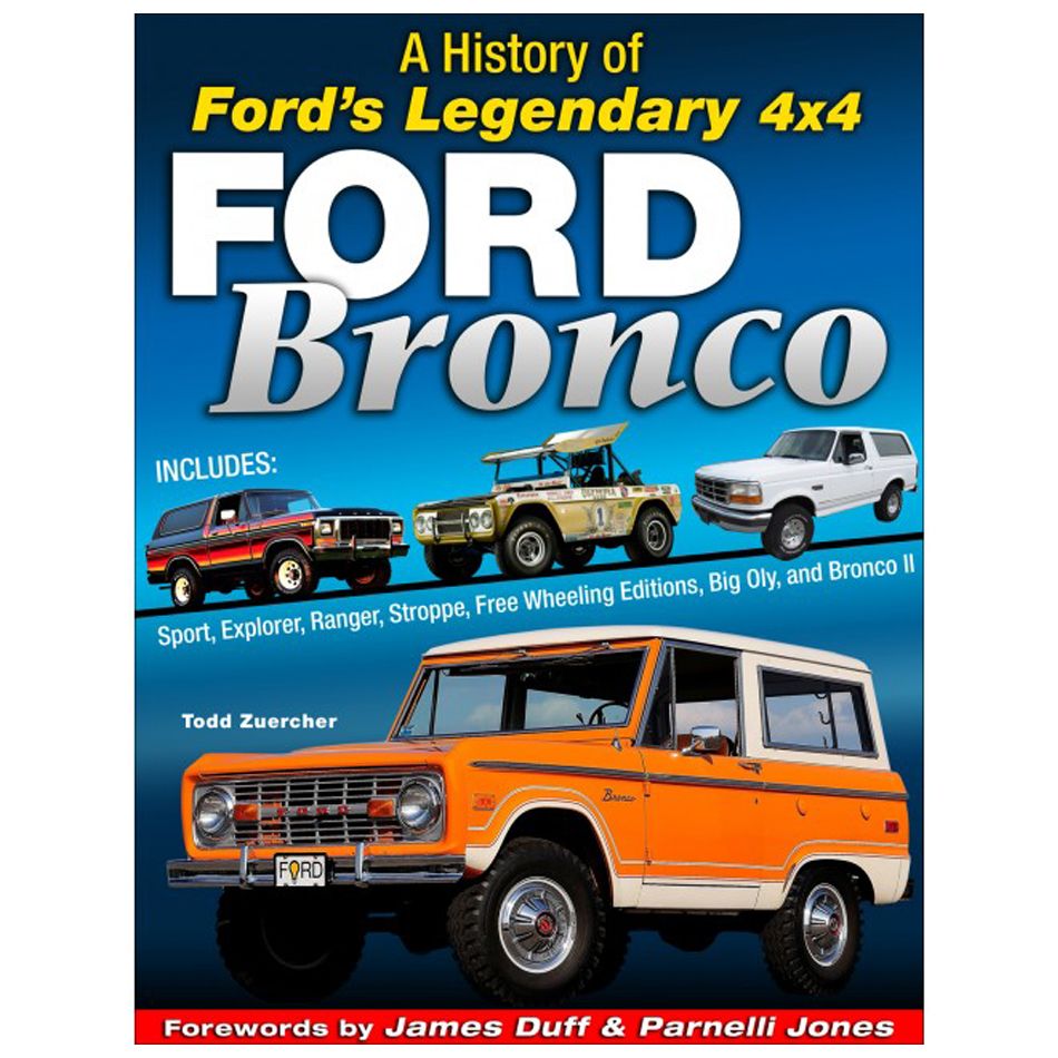 S-A BOOKSHistory Of Ford Bronco