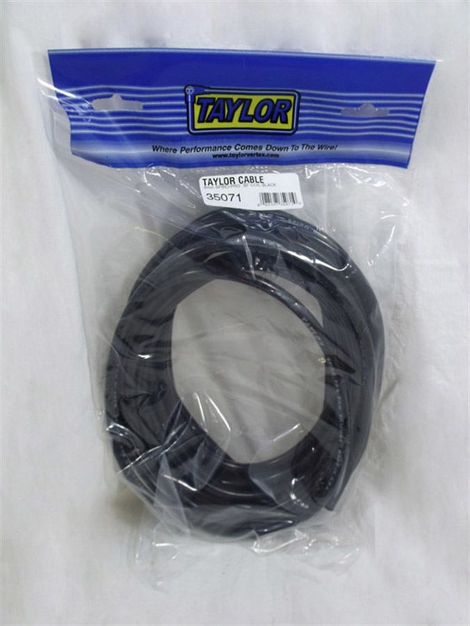 TAYLOR/VERTEX8mm Spiro-Pro Plug Wire 30ft Black