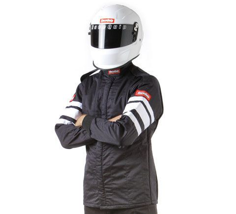 RACEQUIPBlack Jacket Multi Layer 4X-Large