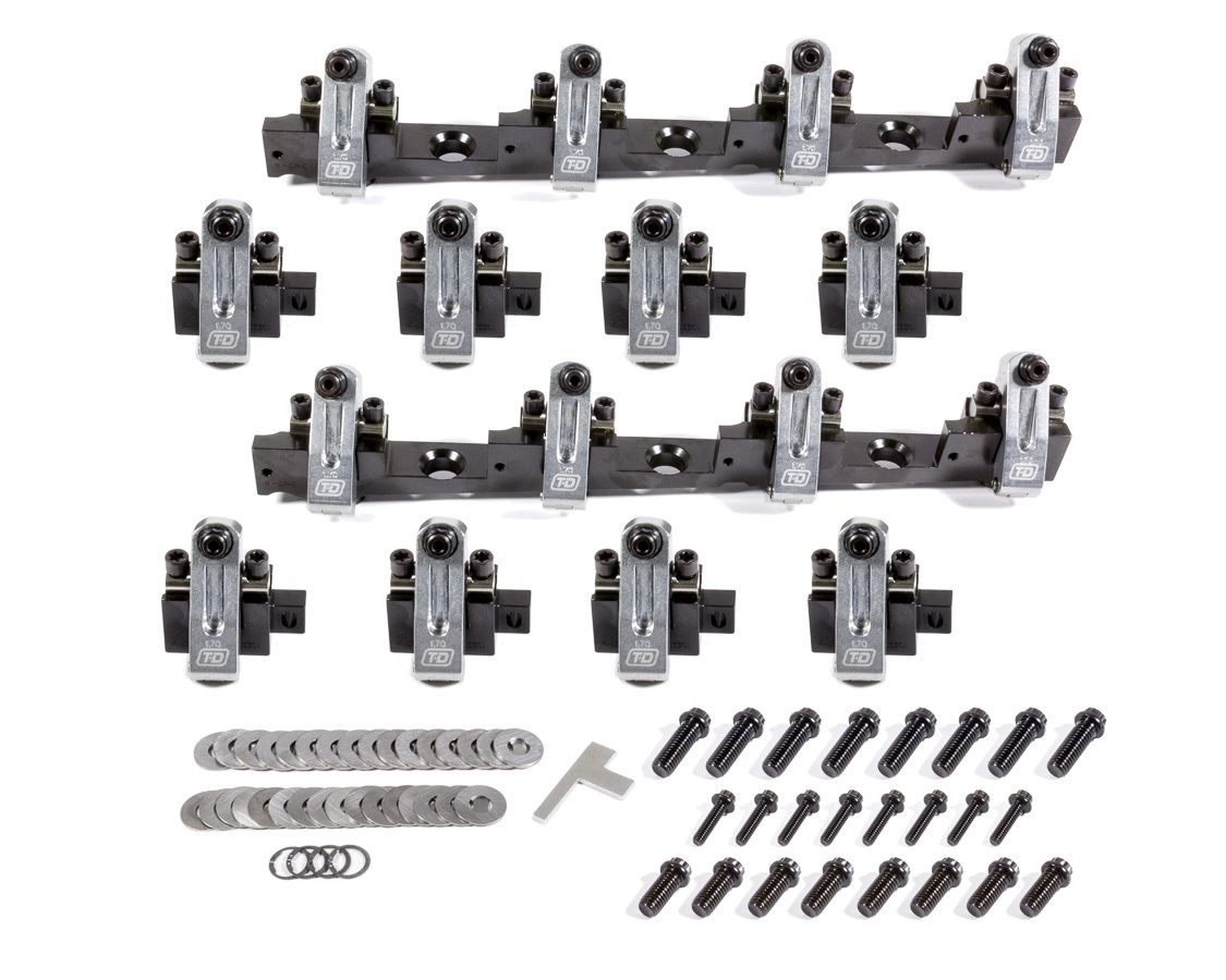 T AND D MACHINEBBC Shaft Rocker Arm Kit 1.70/1.70 Ratio