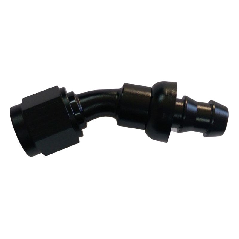TRIPLE X RACE COMPONENTS#6 30 Degree Hose End Push Lock