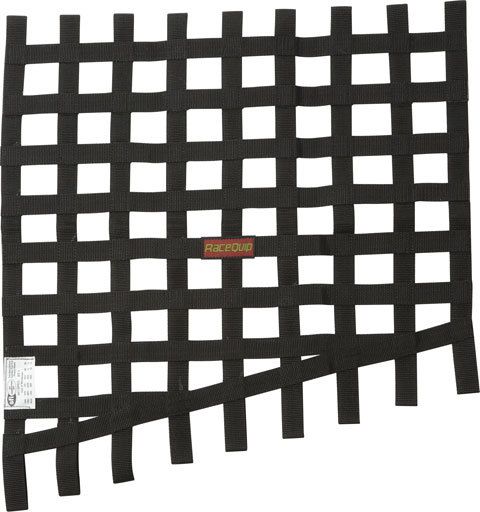 RACEQUIPWindow Net Drag 24 to 18x23 SFI Black