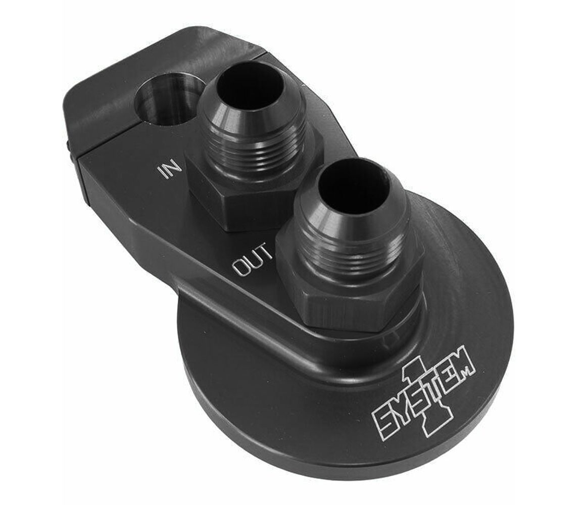 SYSTEM ONERemote Filter Mount - #12 w/1-1/4in Hole Clamp