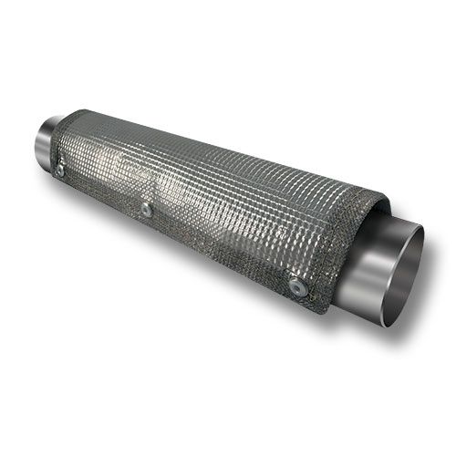 THERMO-TEC1' x 6in Stainless Clamp On Heat Shield