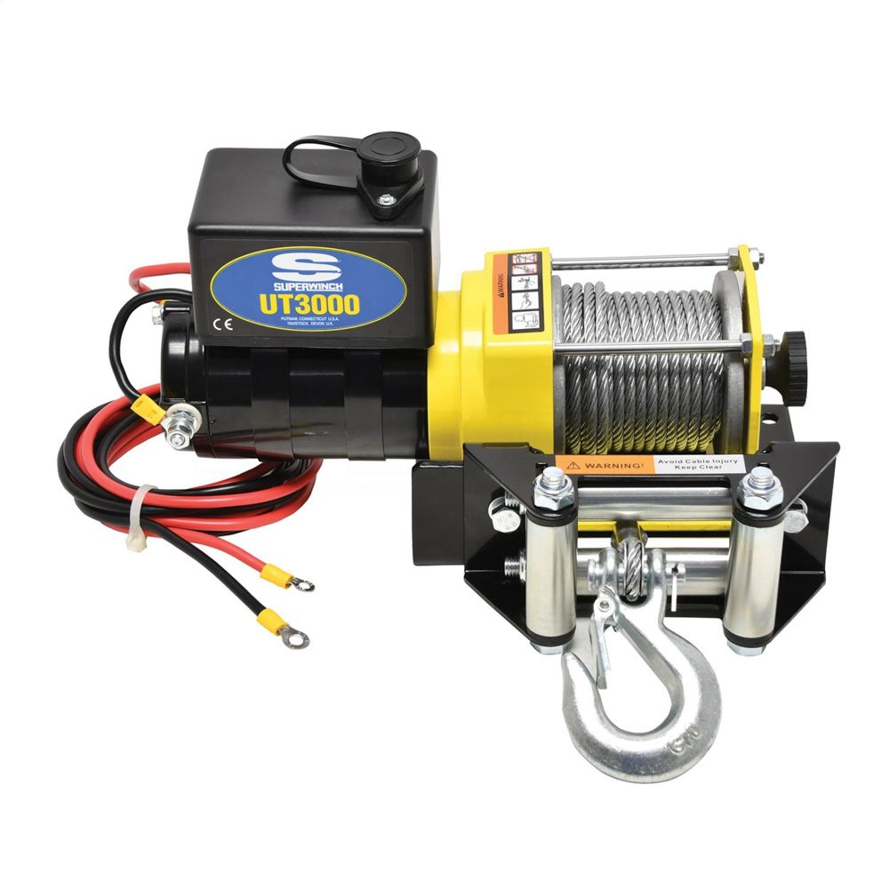 SUPERWINCHUT3000 Winch 3000lb Steel Rope