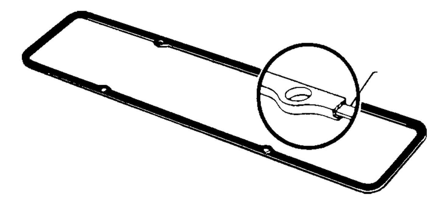 TRANS-DAPTSb Chevy Vlv Cvr Gaskets