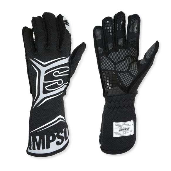 SIMPSON SAFETYGlove Magnata XX-Large Black SFI 3.5/5