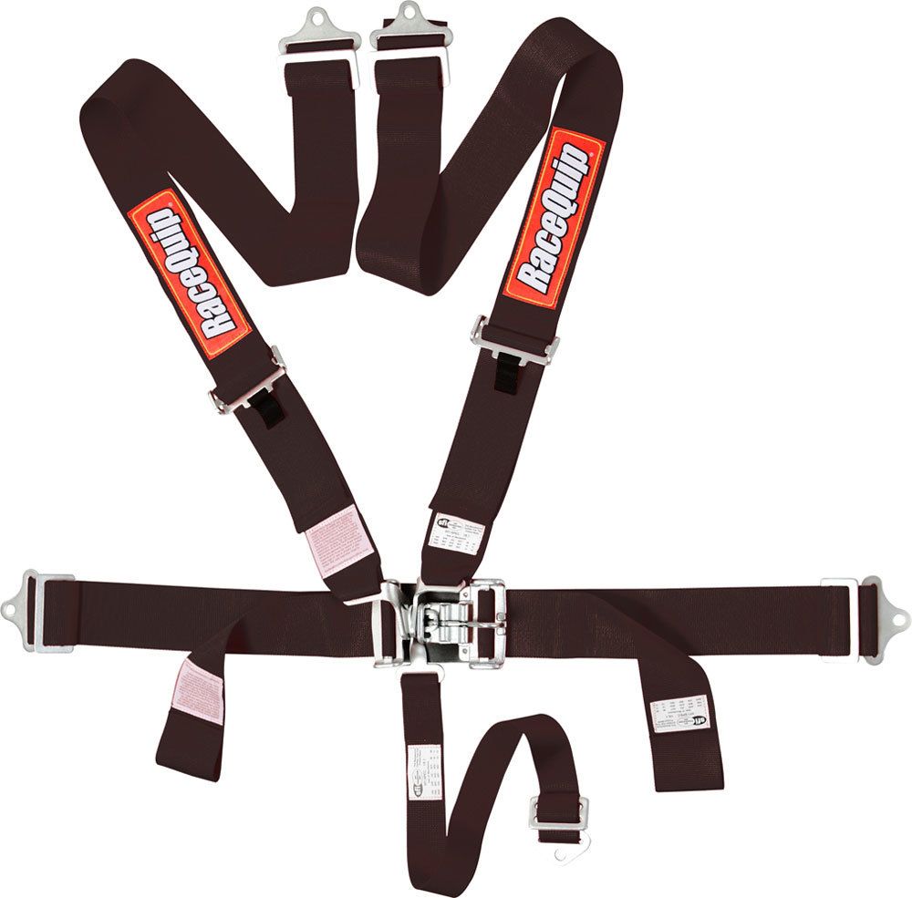 RACEQUIP5pt Harness Set L&L Black SFI