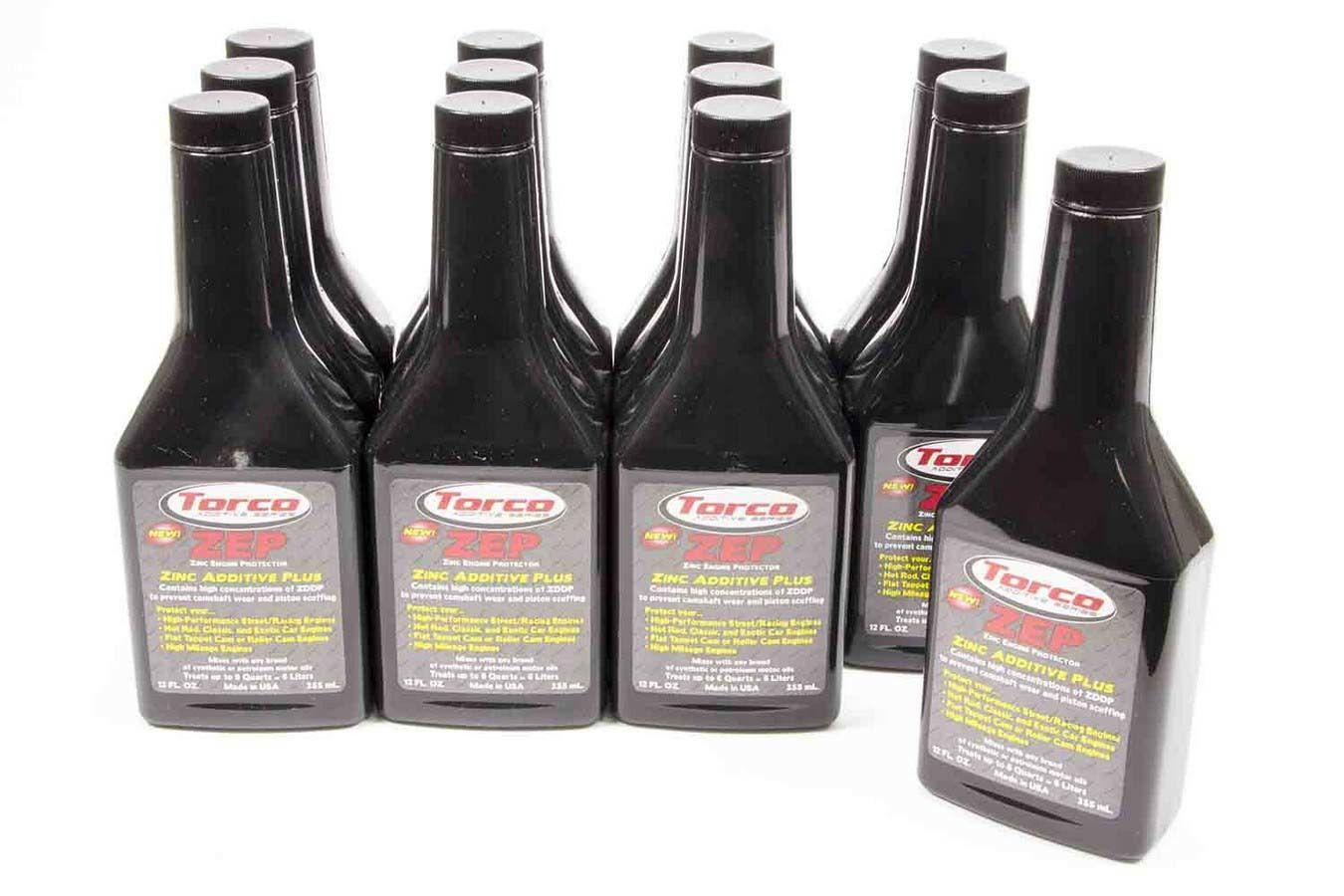 TORCOZEP Oil Additive w/ Zinc Case/12-12oz Bottle