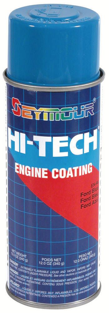 SEYMOUR PAINTHi-Tech Engine Paints Ford Blue