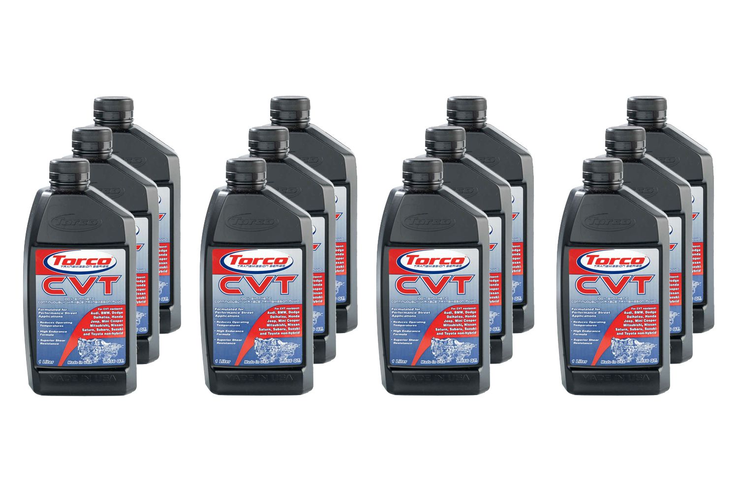 TORCOCVT Transmission Fluid Case 12x1-Liter