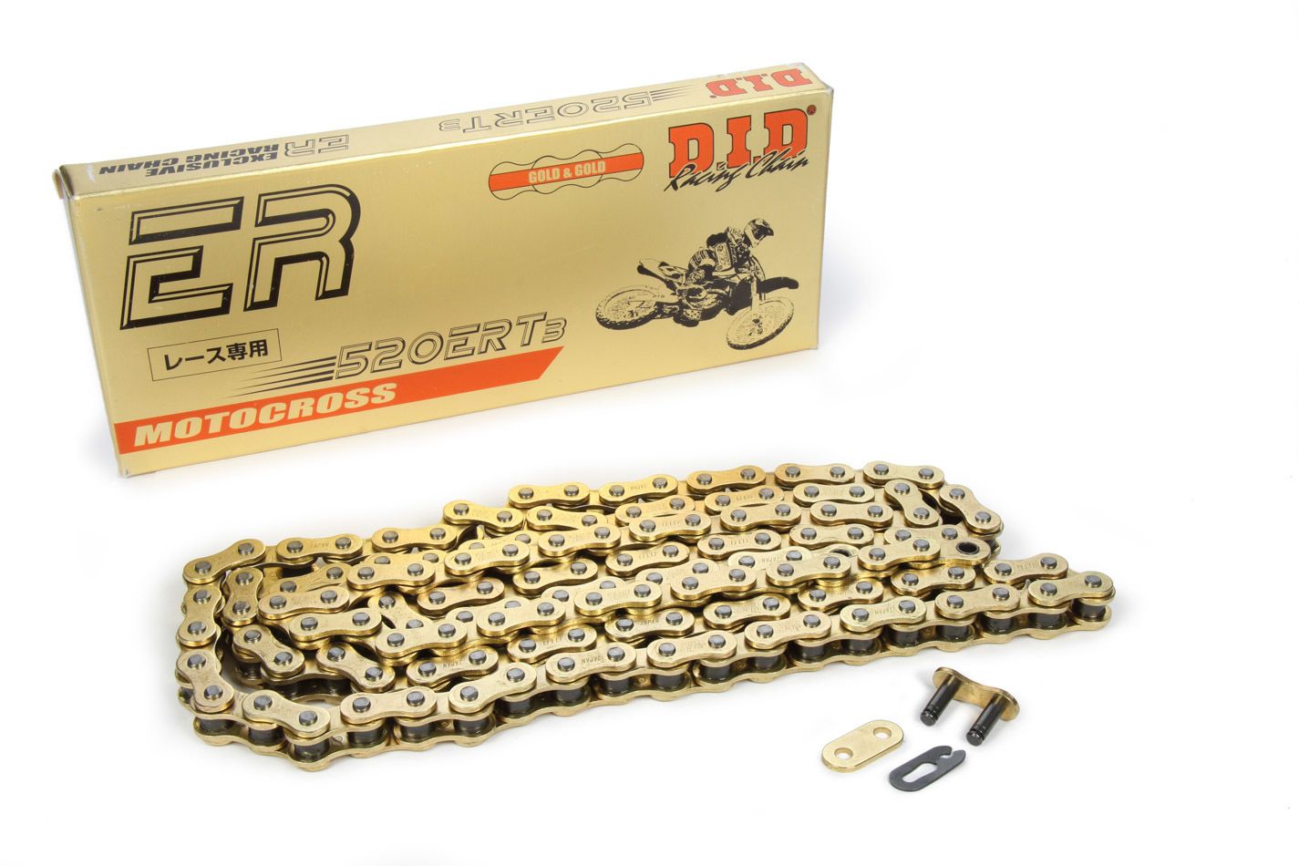 Ti22 PERFORMANCE 600 Mini Sprint Chain 520ERT2 Gold 130 Length