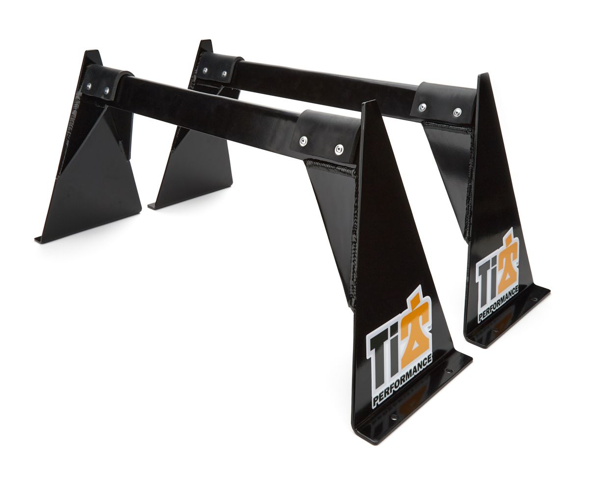 Ti22 PERFORMANCE Pit Stands For Sprint Or Mini Sprint Black Pair