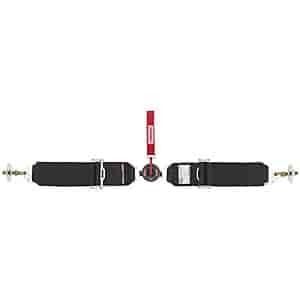 SIMPSON SAFETYLap Belt Camlock 62in BK Floor Mnt