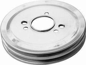 RACING POWER CO-PACKAGEDBB Chevy Double Groove Crankshaft Pulley SWP