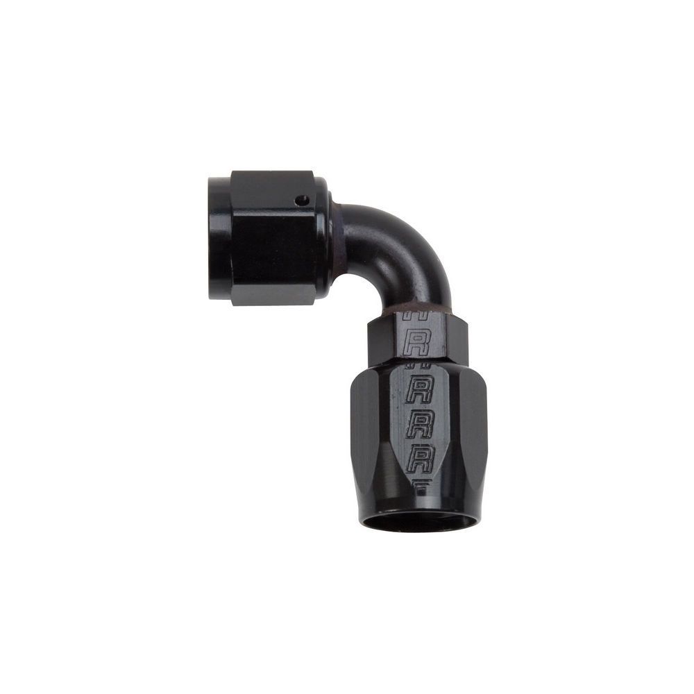 RUSSELL#8 90 Deg Hose End Black