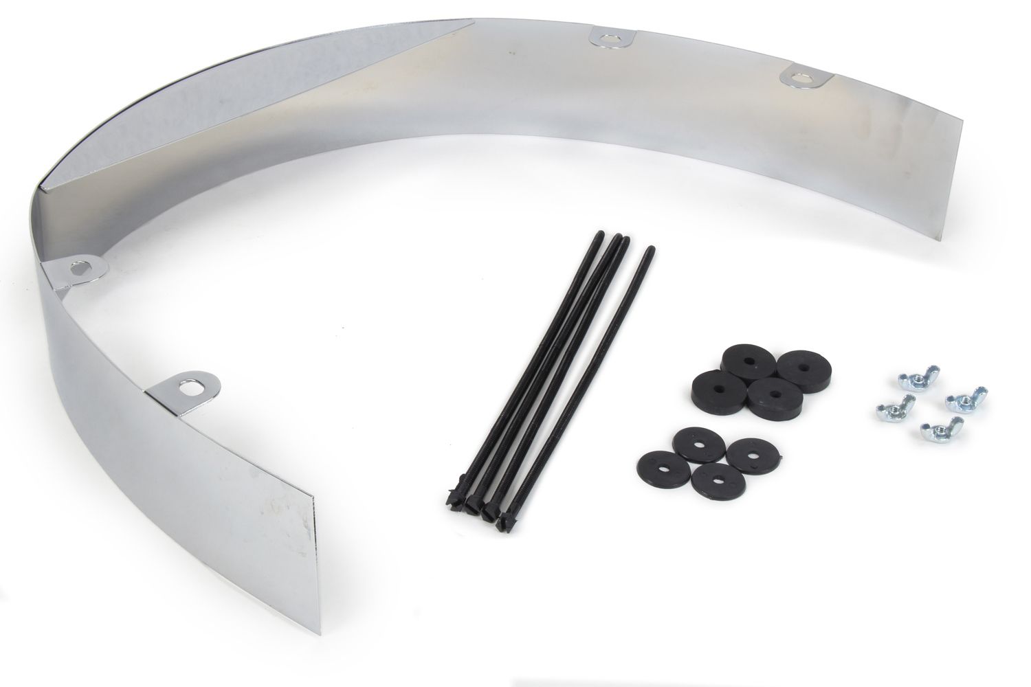 TRANS-DAPT3in Wide Chrome Fan Shroud