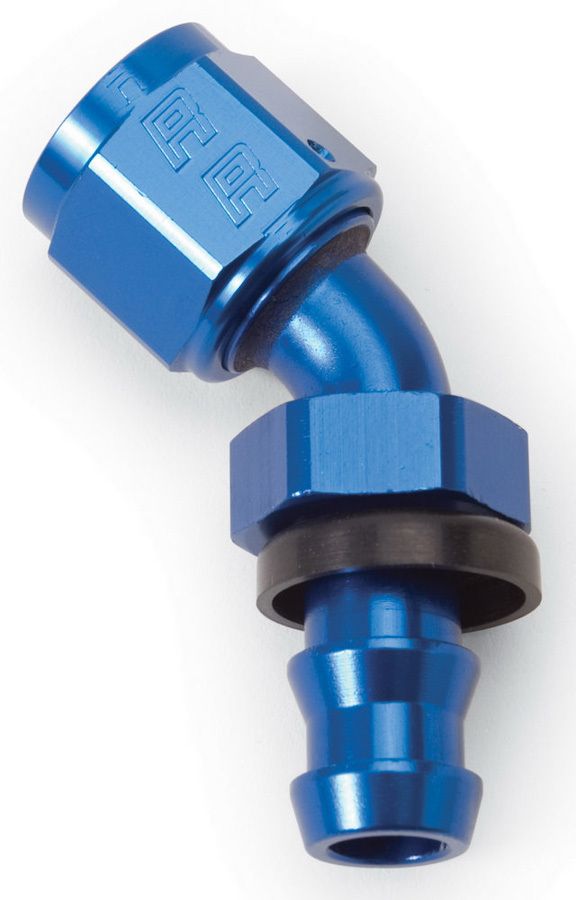RUSSELL#6 45 Deg Twist-Lok Hose End