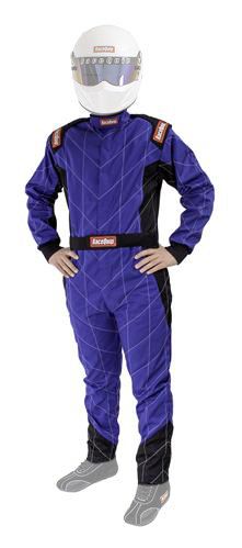 RACEQUIP Suit Chevron Blue 3X- Large SFI-1