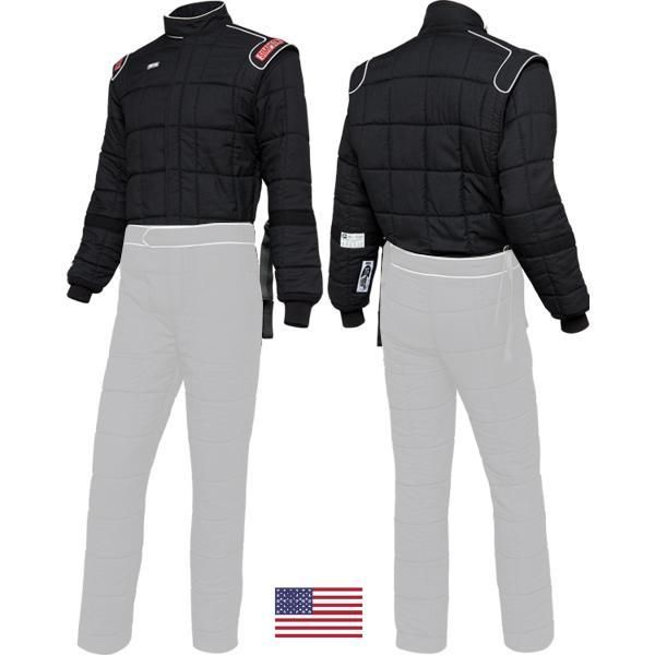 SIMPSON SAFETYJacket Black XX-LrgDrag SFI-20