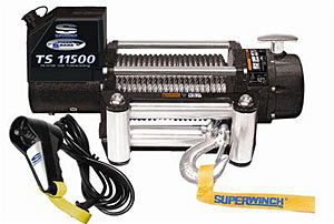 SUPERWINCH11500# Winch w/Roller Fairlead & 12ft Remote