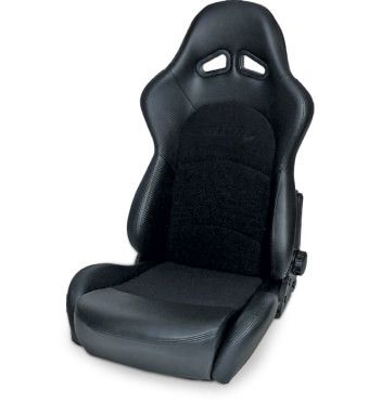 SCAT ENTERPRISESSportsman Pro Racing Seat - Blk Velour/Vinyl