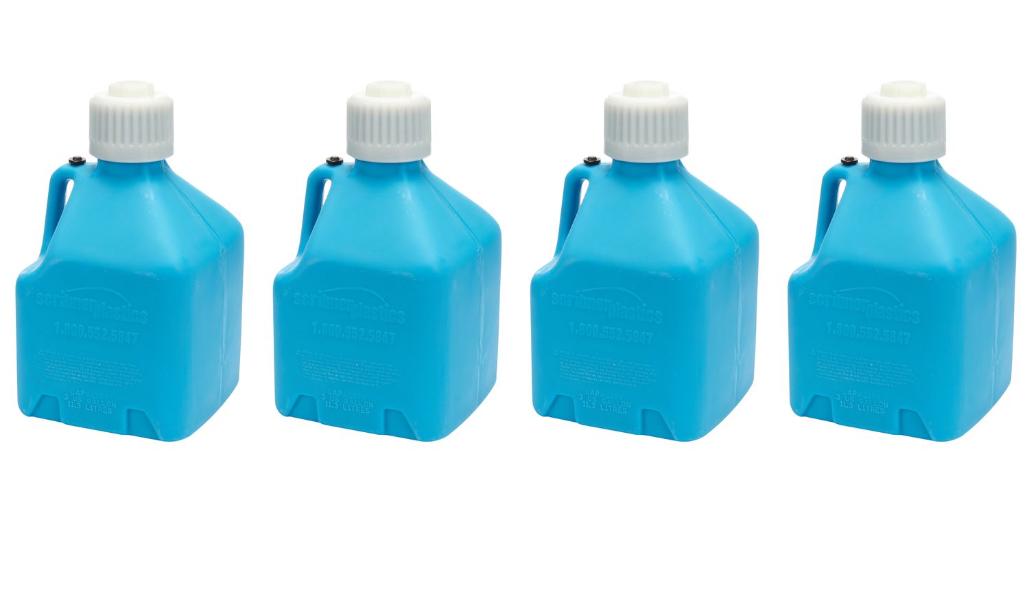 SCRIBNERUtility Jug 3 Gallon - Blue - Case 4