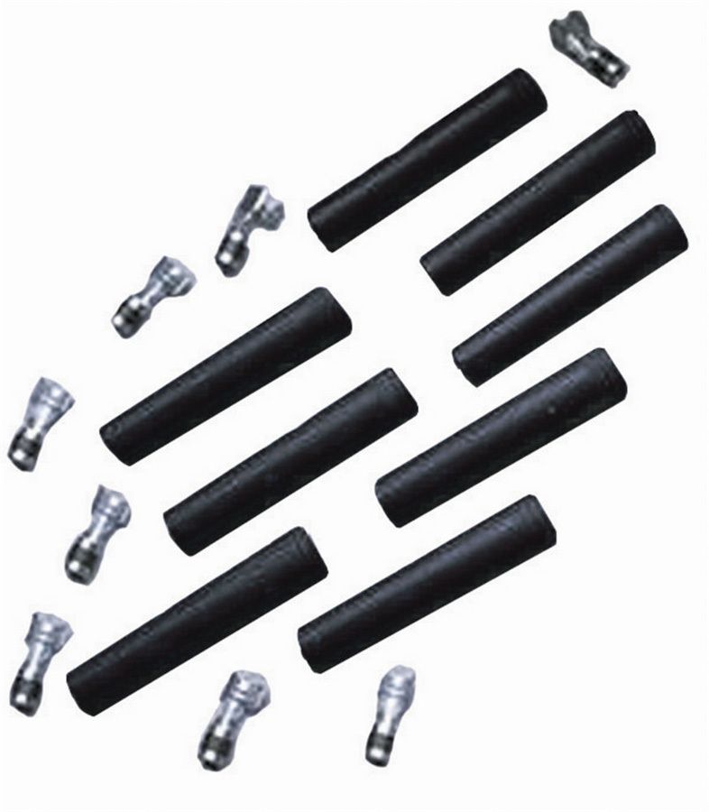 TAYLOR/VERTEXStraight Spark Plug Boot & Terminal Kit - Black