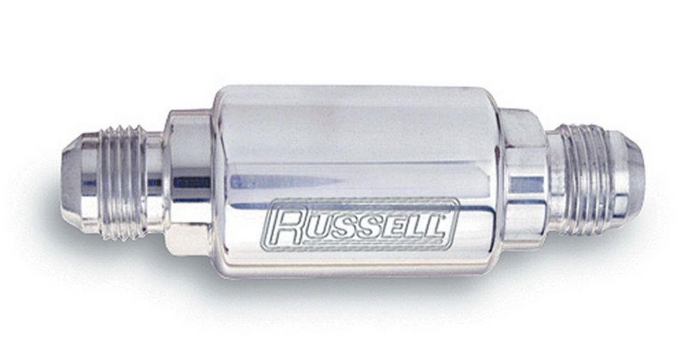 RUSSELL3-1/4in Aluminum Filter #8 Polished