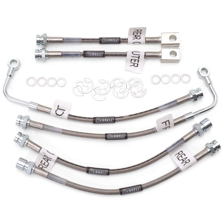 RUSSELLBrake Hose Kit 98-02 Camaro w/ Trac Control