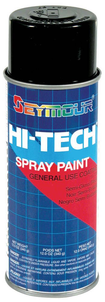 SEYMOUR PAINTHi-Tech Enamels Semi- Gloss Black Paint