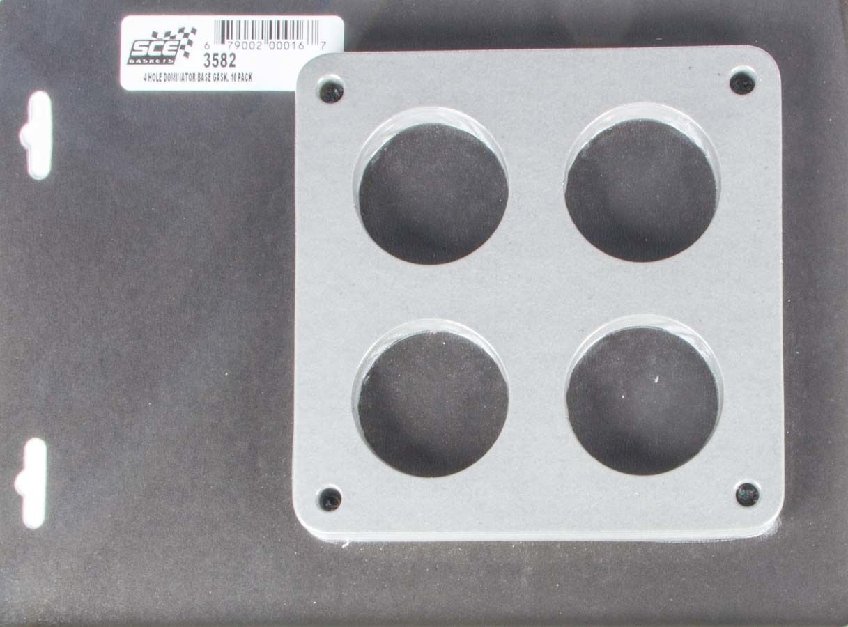 SCE GASKETSCarburetor Gaskets (10) Holley 4-Hole 4500