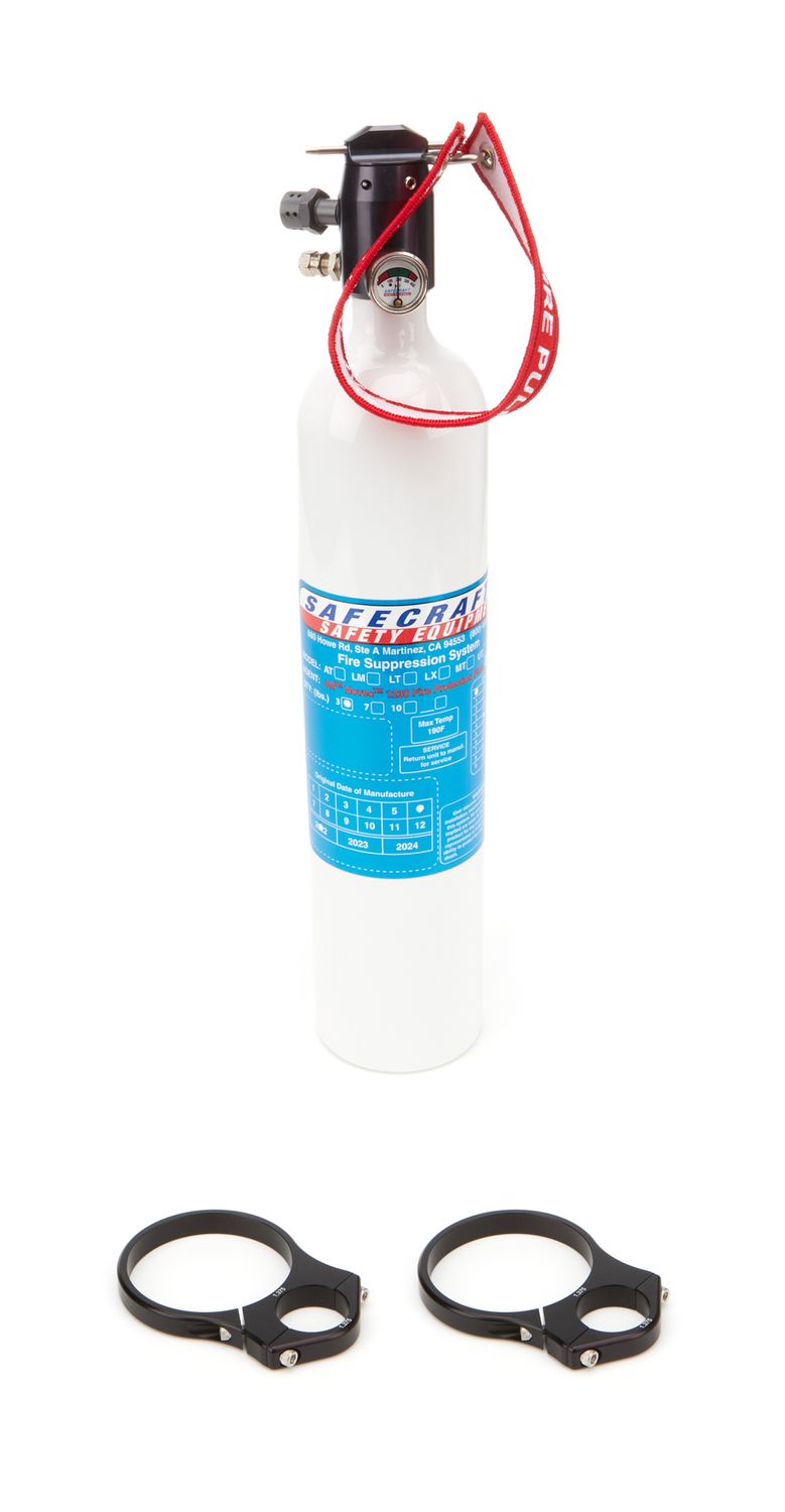 SAFECRAFTFire Suppression System 3lb Sprint Sys w/Clamps