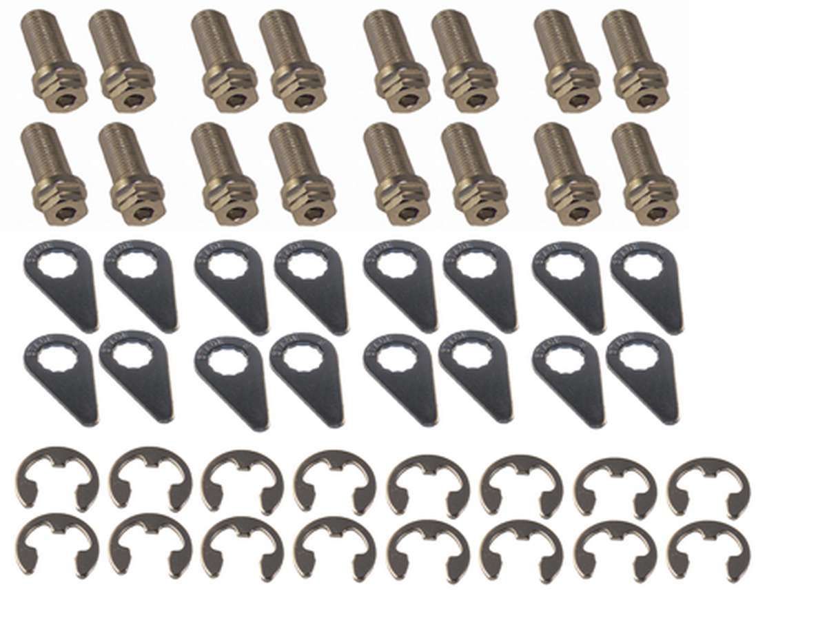 STAGE 8 FASTENERSHeader Bolt Kit - 6pt. 10mm-1.25 x 25mm (16)