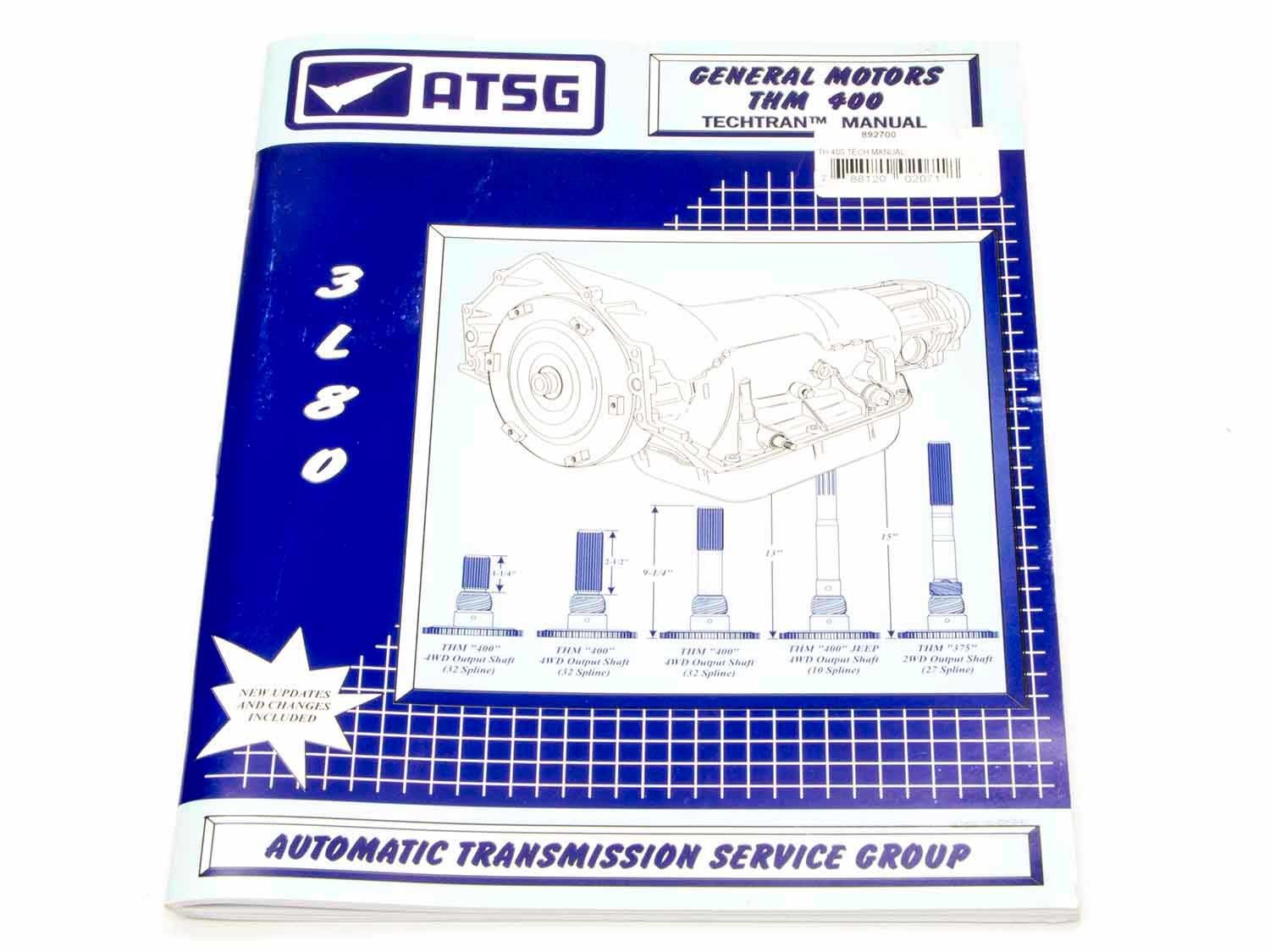 TCIGM TH400 Tech Manual