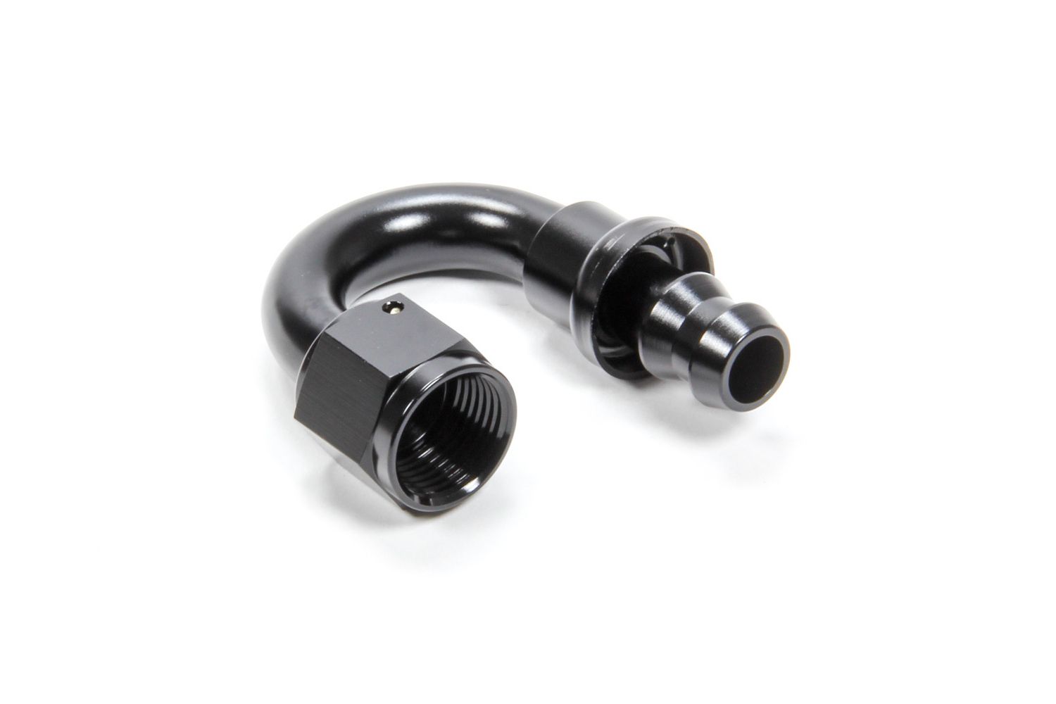 TRIPLE X RACE COMPONENTS#6 180 Degree Hose End Push Lock